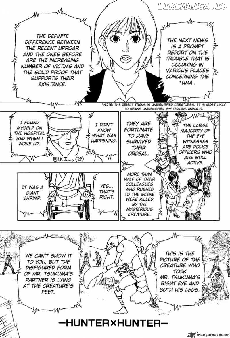 Hunter x Hunter, Chapter 224 image 01